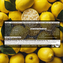 Cargar imagen en el visor de la galería, Caviaroli perlas de limón en envase de 50g rodeadas de limones frescos.