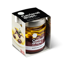 Cargar imagen en el visor de la galería, Caviaroli Drops Oliva Negra 20pz - colaboración Albert Adrià
