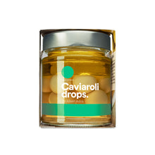 Cargar imagen en el visor de la galería, Caviaroli Drops Oliva Verde by Albert Adrià - 12pz Esferas