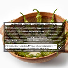 Cargar imagen en el visor de la galería, Oliquida Piparra - Salsa de Aceitunas Verdes - 100 ml
