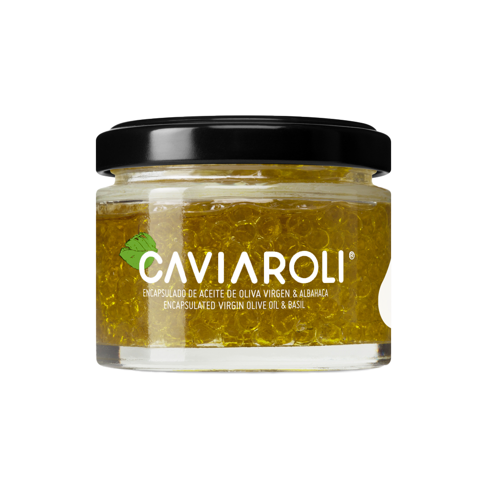 Caviaroli Aceite de Oliva Virgen con Albahaca - 50 g
