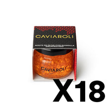 Cargar imagen en el visor de la galería, Caja 18 ud - Caviaroli Aceite de oliva virgen con Guindilla 20g
