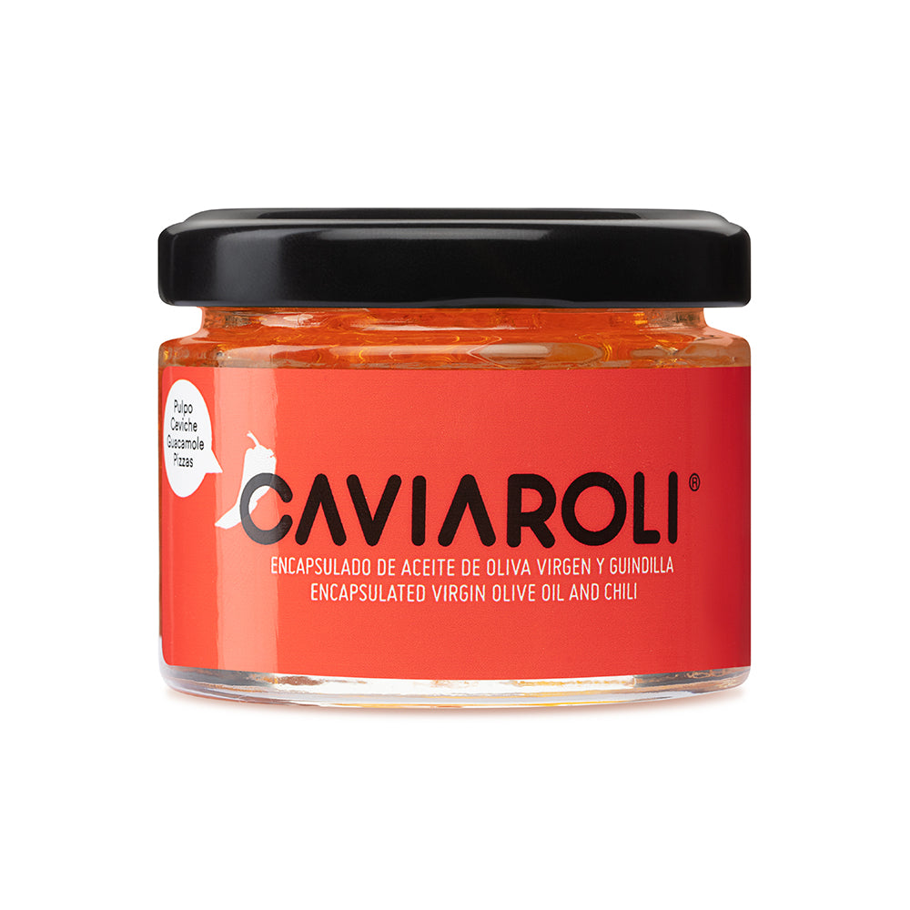 Caviaroli Aceite de oliva virgen con Guindilla 50g