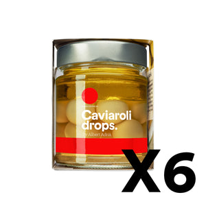 Caja 6ud - Caviaroli Drops by Albert Adrià - Oliva Picante 12pz