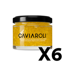 Cargar imagen en el visor de la galería, Caja 6 ud - Caviaroli Aceite de oliva virgen con Romero 50g
